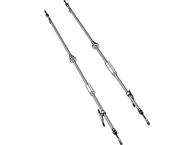 2010 Dodge Nitro Parking Brake Cable - 52129231AG