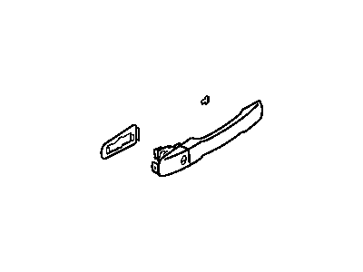 Mopar 5124094AA Handle-Front Door