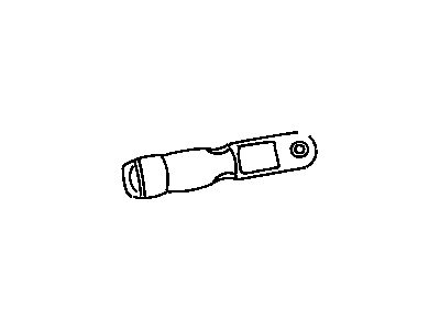 Mopar 4848718 Buckle Half Seat Belt