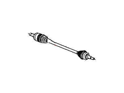 Mopar 4853822AA Shaft Axle Half