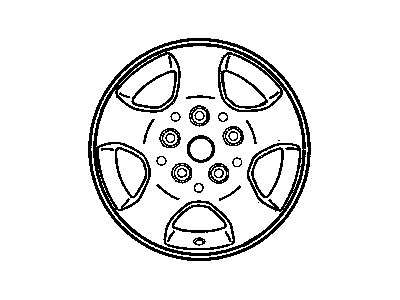 Mopar 5GC81TAEAA Wheel Rim