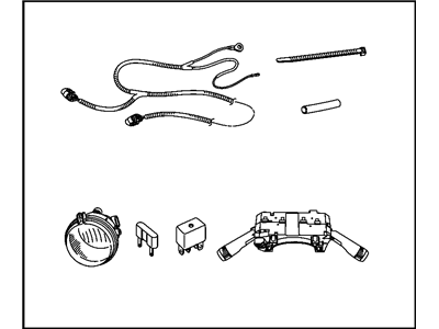 Mopar 82209413 Fog Lamp Kit