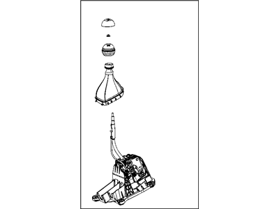 Mopar 4670653AB Transmission Shifter