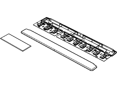 Mopar 1CG951K7AJ Panel-Load Floor