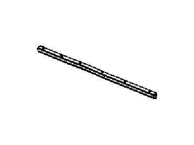 Mopar 5115671AB WEATHERSTRIP-Hood To Radiator