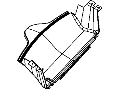 Mopar 5290668AB BAFFLE-Radiator Air