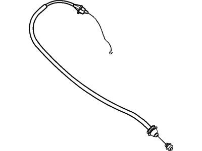 Chrysler Accelerator Cable - 4591233