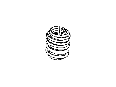 Mopar 52124209AA Rear Coil Spring