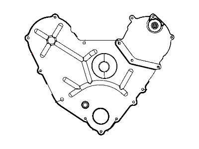 Mopar 4892136AB Cover-Timing Case