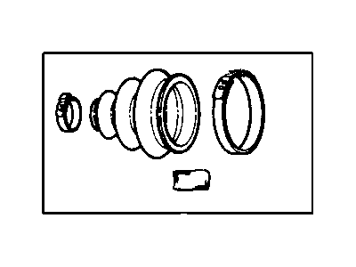 Mopar 4863722 Boot-Half Shaft