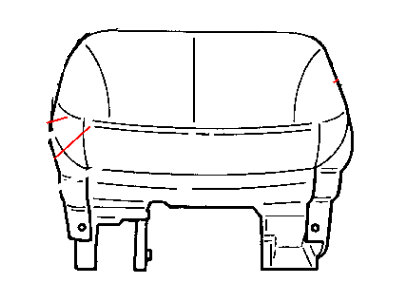 2006 Dodge Caravan Seat Cushion - ZA361J3AA