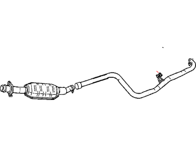 Mopar 5278542 Front Catalytic Converter And Pipe