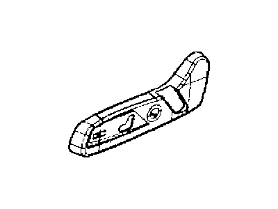 Mopar 1UY33DX9AC Shield-Seat ADJUSTER