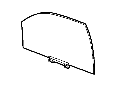 Mopar 55360374AD Glass-Front Door