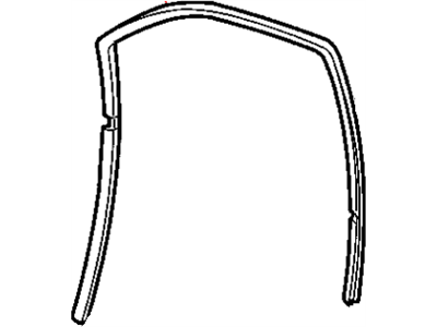 Mopar 55235875AC Seal-Glass Channel Run