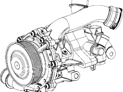 Mopar 68090692AA Water Pump