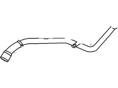 Mopar 4879405AC Tube-Fuel Filler