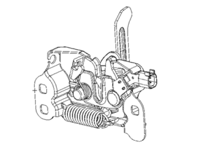 Ram Hood Latch - 68361150AB