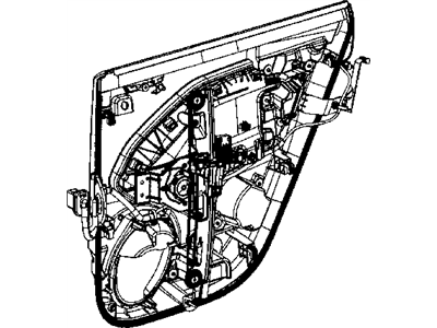 2009 Dodge Caliber Window Motor - 5179962AA