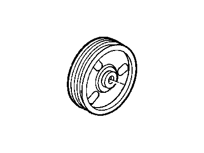 Mopar 5281325 Pulley-Power Steering Pump