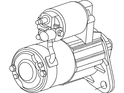 2001 Dodge Neon Starter Motor - 4793493