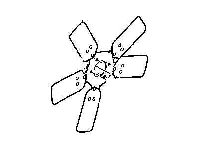 Dodge Ram 1500 Fan Blade - 52028756AA