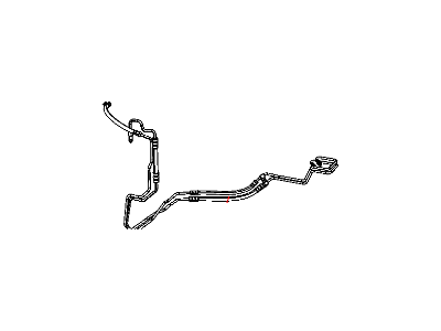 Mopar 4862307AB Hose-Power Steering Pressure And