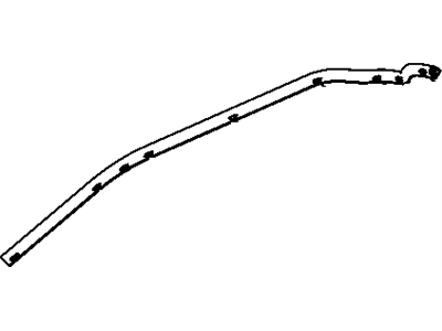 Mopar 5008936AA Seal-Hood To Fender