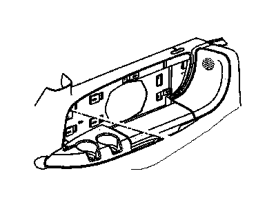 Mopar RS58ZJ3AC Panel-Quarter Trim