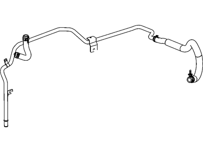 Mopar 5058624AE Hose-Engine COOLANT To Oil COOLE