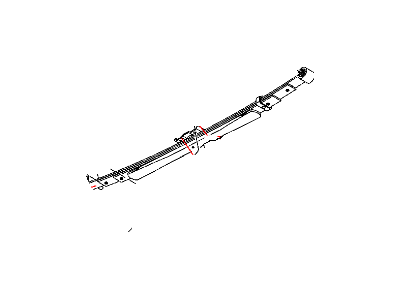 Mopar 52121707AB Rear Leaf Spring