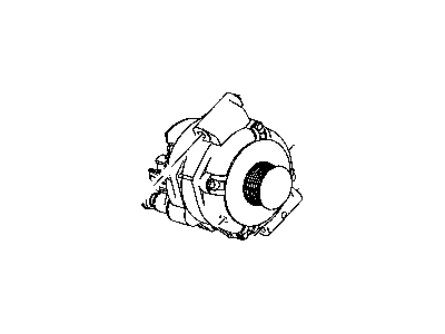 Mopar 4896803AA ALTERNATR-Engine