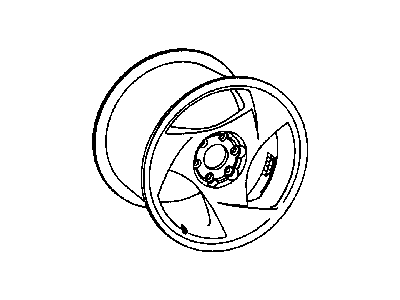 1998 Dodge Viper Spare Wheel - MC36PAK