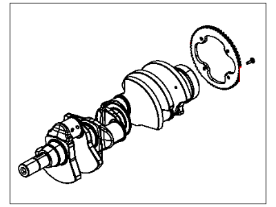 Mopar 5038716AC CRANKSHAF-Engine