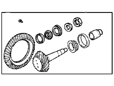 Mopar 5015358AB Gear Kit-Ring And PINION