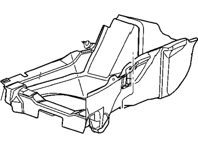 Mopar UU87XDVAC Carpet-Floor Console