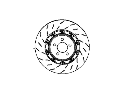 Dodge Dart Brake Disc - 68250183AA