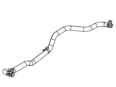 Mopar 5030600AB Hose-COOLANT Bottle Inlet