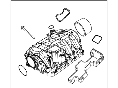 Mopar 68189105AA Engine Intake Manifold Complete Assembly