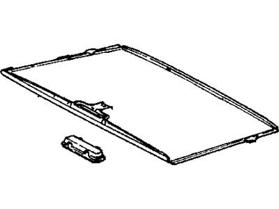 Mopar 5FZ20LAZAA SUNSHADE Sunroof