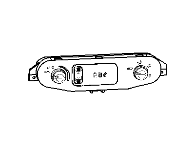 2003 Dodge Caravan A/C Switch - 5005009AD