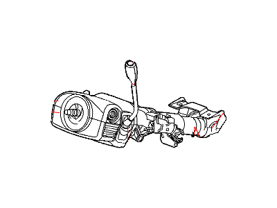 Mopar 55351252AG Column-Steering