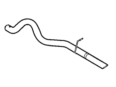 2002 Dodge Durango Exhaust Pipe - E0055208AA