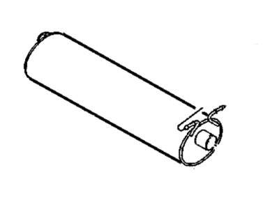 2002 Dodge Durango Exhaust Pipe - E0019319