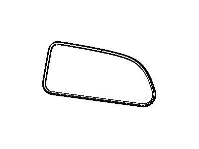 Mopar 4894635AC WEATHERSTRIP-Rear Aperture Panel Glass