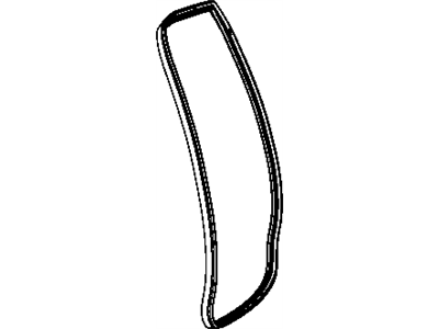 Mopar 5054274AE WEATHERSTRIP-LIFTGATE Opening