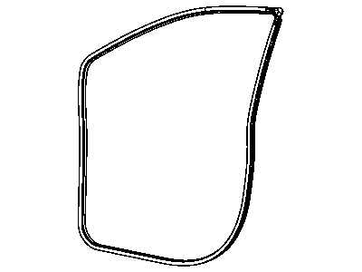 Chrysler Town & Country Door Seal - 1DA08BD1AF