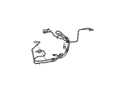 Dodge Caravan Brake Line - 4721323AC