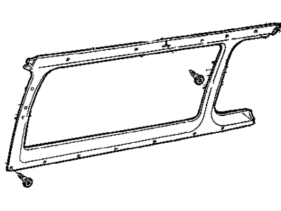 Mopar 5GD42XDVAG Panel-Side Trim