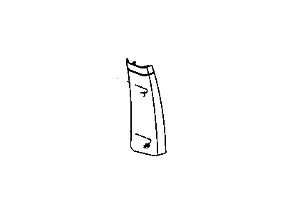 Mopar 5GZ84XT5AA Molding-B-Pillar